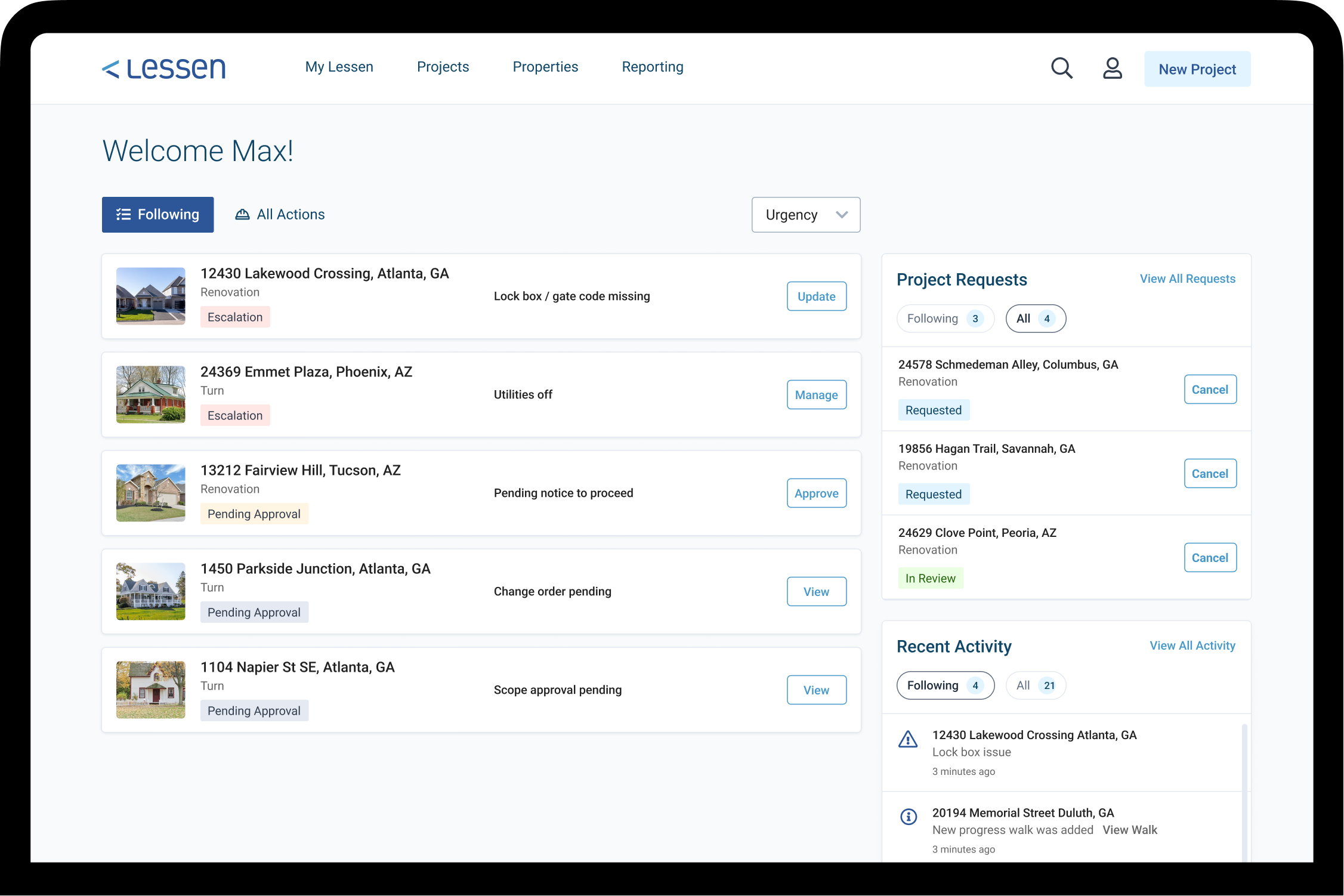 Lessen application thumbnail image